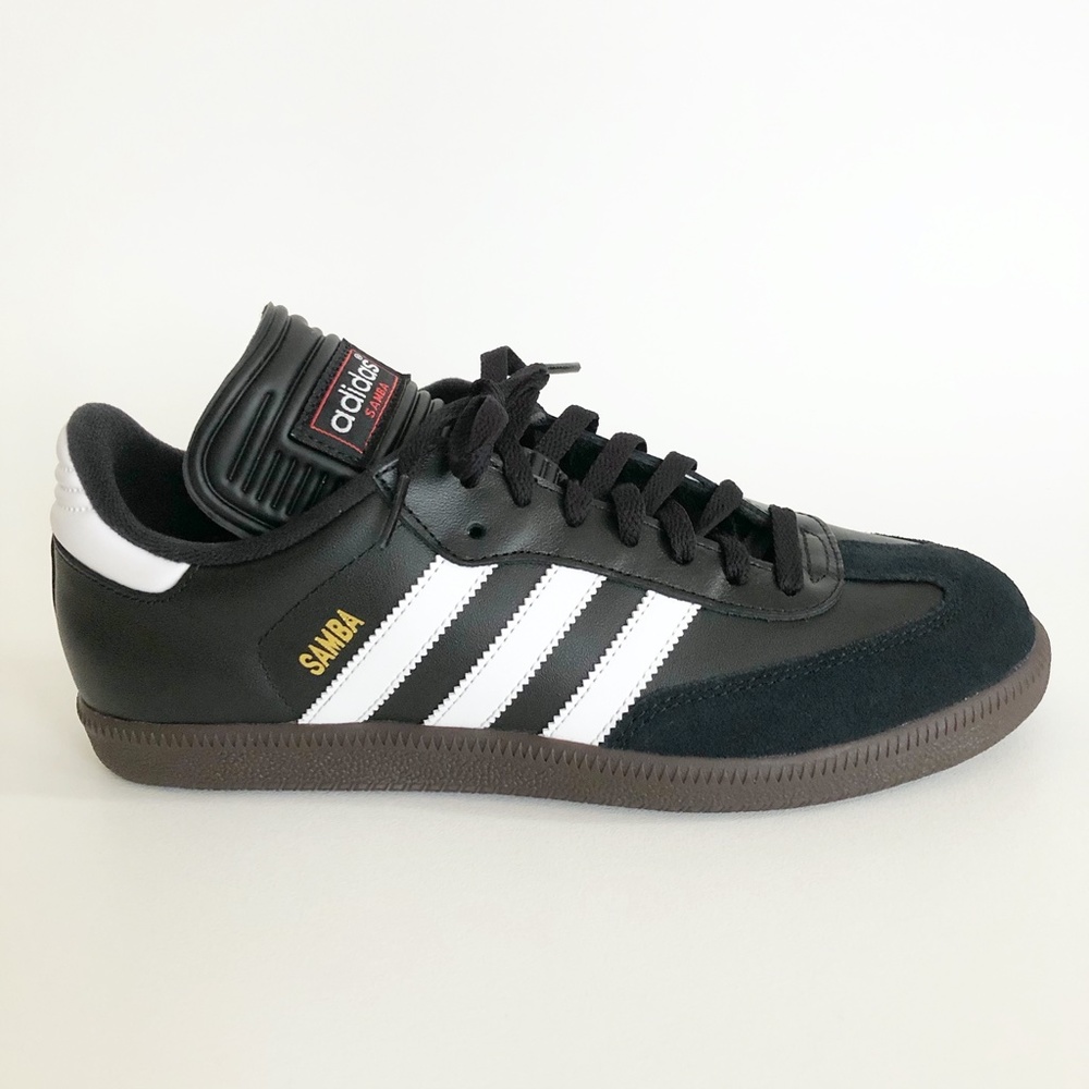 NIB Adidas Samba Classic Soccer Shoes Black - Picture 2 of 10